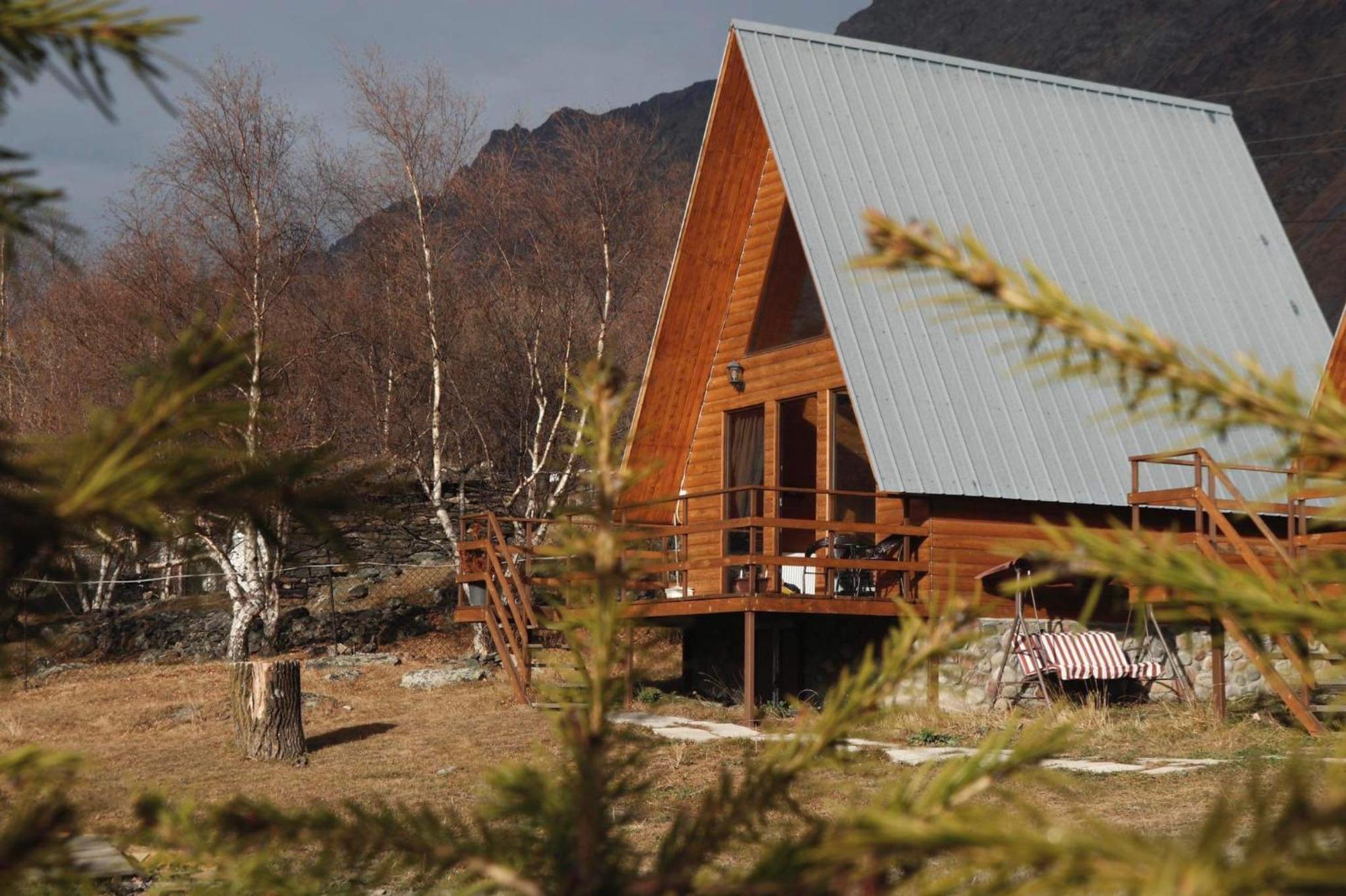 Aura Cottages Kazbegi Esterno foto